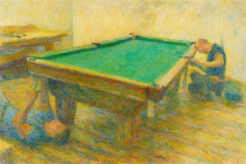 pool table moving disassembly