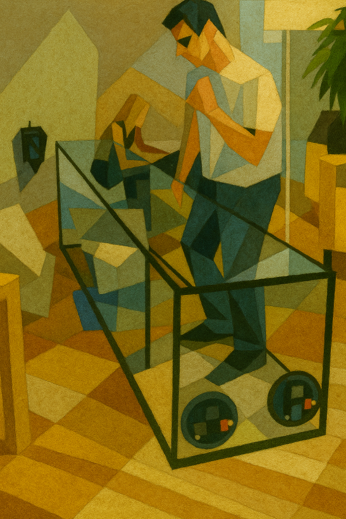 moving aquarium by yourself